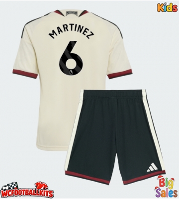 Manchester United Lisandro Martinez #6 Replica Third Stadium Kit for Kids 2026-27 Short Sleeve (+ pants)